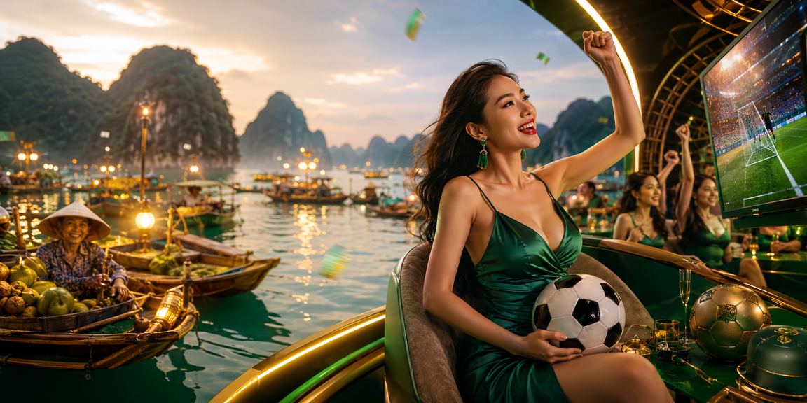 Lễ hội cá cược trực tuyến tại Hạ Long Bay – giao diện kqxsmnhn